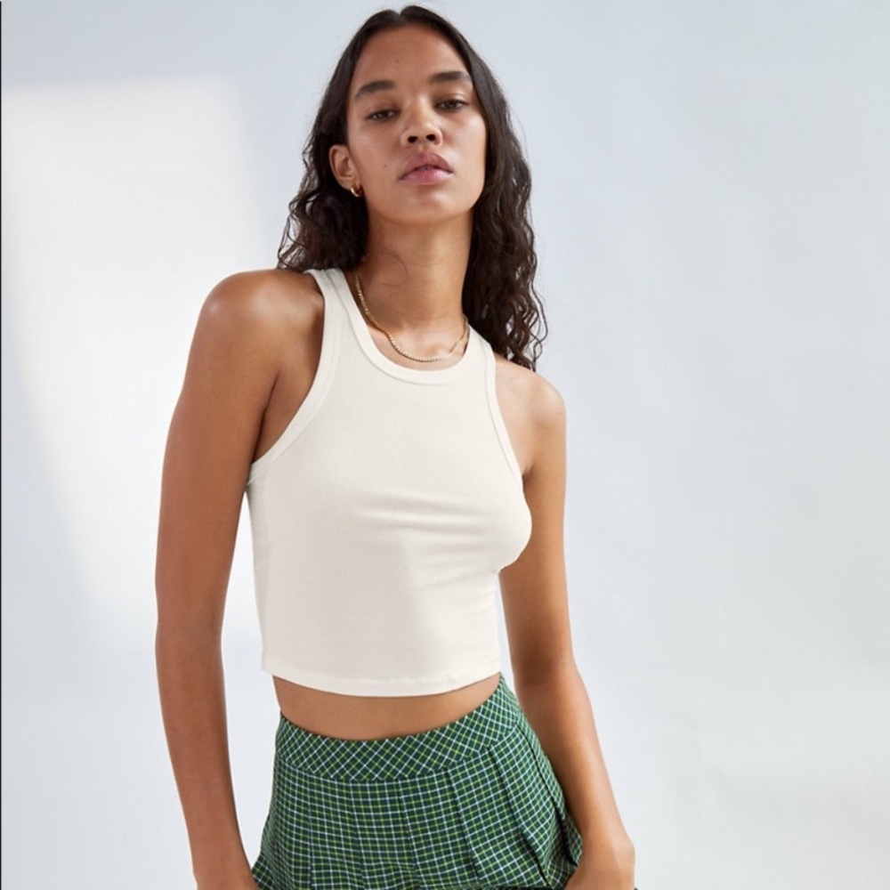Aritzia sunday best honor tank cream white